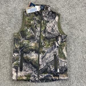 Magellan Outdoors Pro Hunting Puffer Vest Mossy Oak Terra Camo 3M Mens Medium